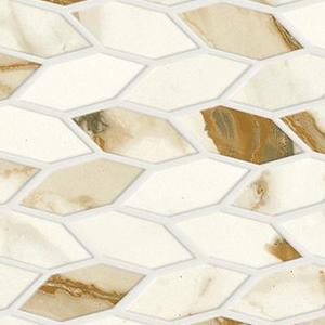 Calacatta Imperiale Mosaico Twist