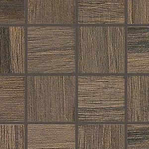 WOODEN WALNUT MOSAICO SFALSATO