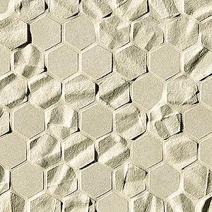 BEIGE STAR ESAGONO MOSAICO