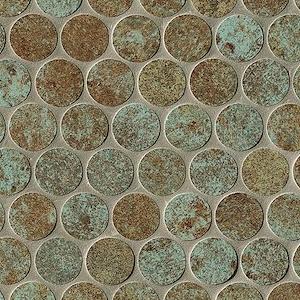 Deco Rust Round Mosaico