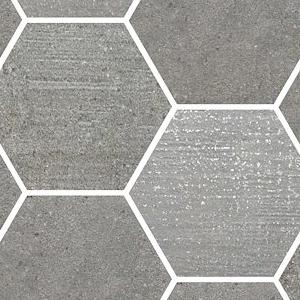 Mosaico Esagona Grey