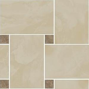 MOSAICO INTRECCIO BEIGE-MARRONE