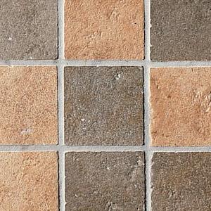 Mosaico Quadretti Beige Nero