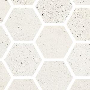 Mosaico Esagono White